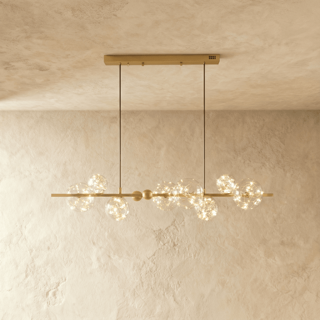Lampadario Aurora Lumenveil per interni moderni di lusso