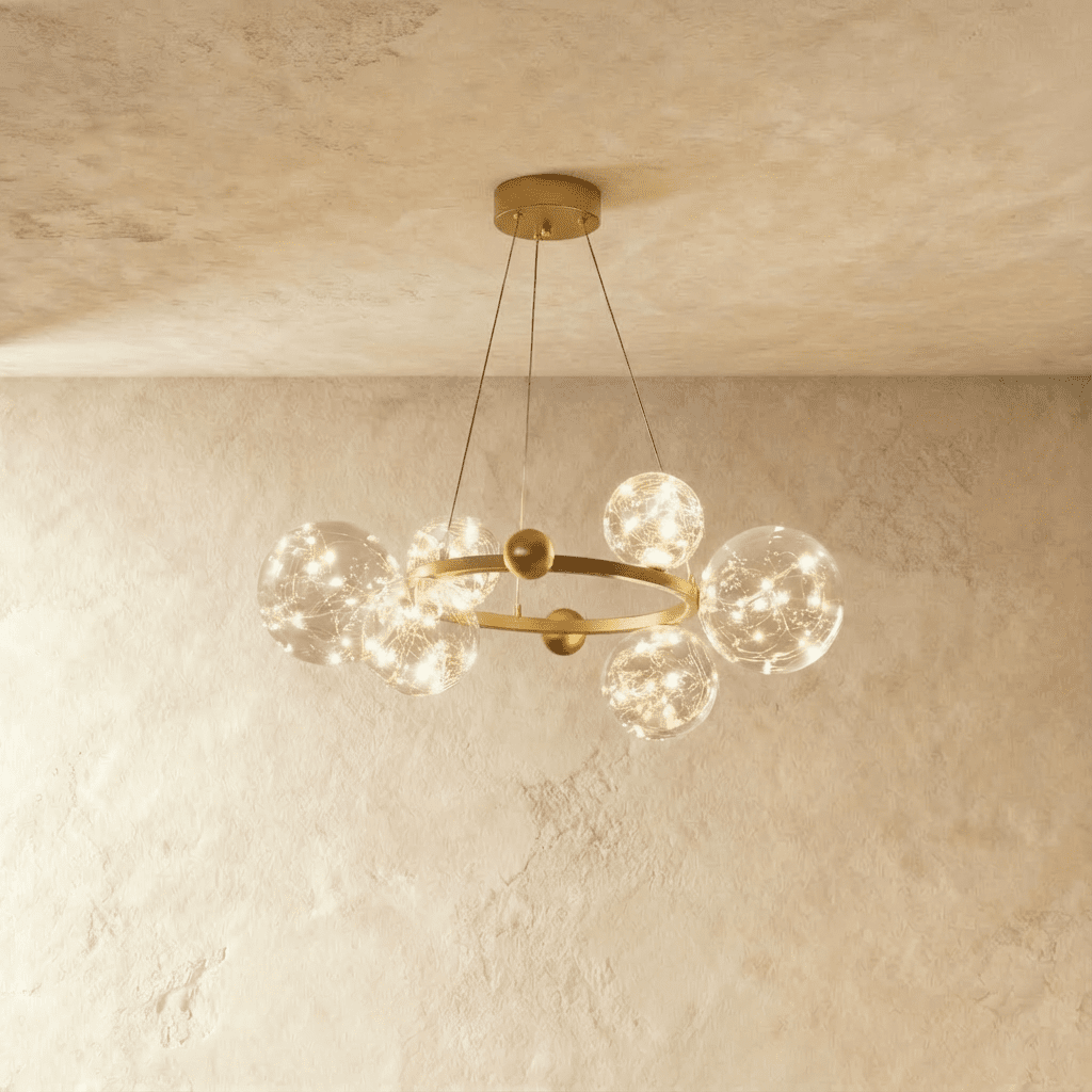 Lampadario Aurora Lumenveil per interni moderni di lusso