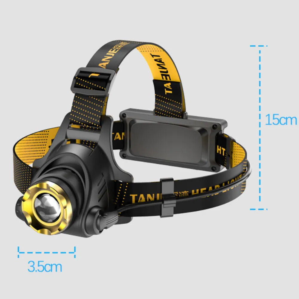 Dobíjecí LED čelovka ApexVolt Pro pro outdoorová dobrodružství