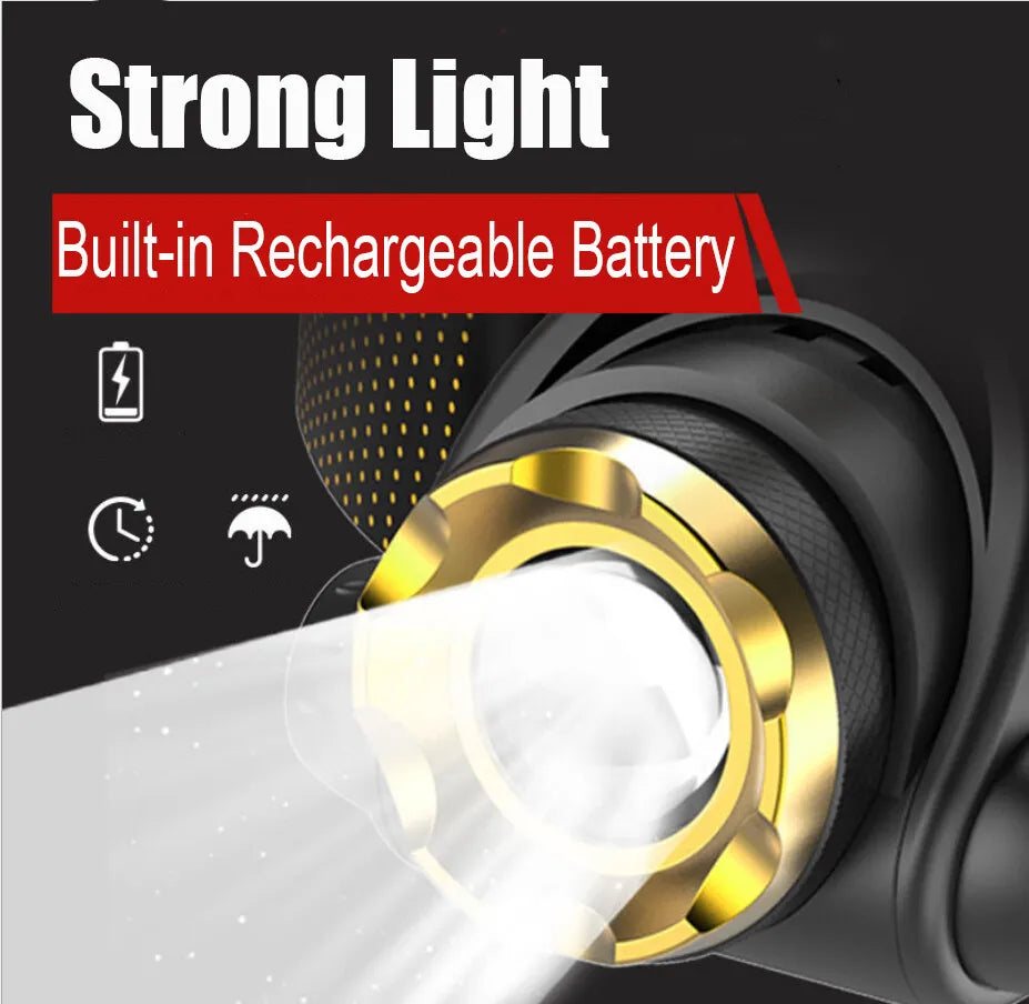 Dobíjecí LED čelovka ApexVolt Pro pro outdoorová dobrodružství