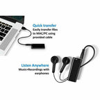 8 GB USB-lydoptager til møder, memoer og afspilning på farten