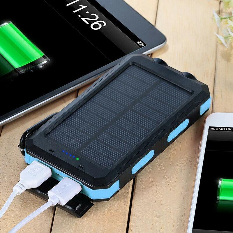 SolaraGuard 50000mAh solární powerbanka s duálním nabíjením přes USB
