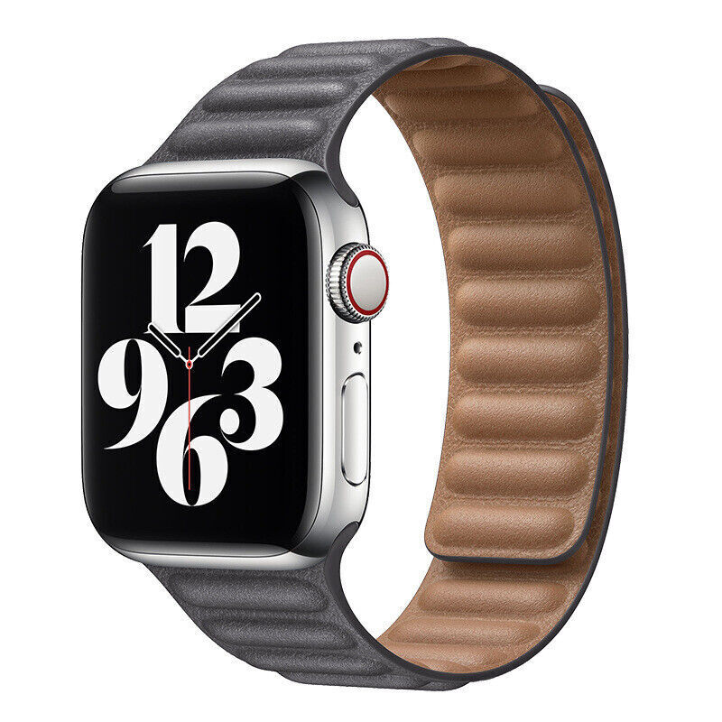 Apple Watch Leather Link Band, Kerrin Magnetic Closure Strap