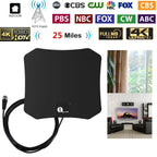 אנטנת HDTV פנימית NovaLeaf Pro, קליטה בעוצמה גבוהה ומוכנה ל־4K