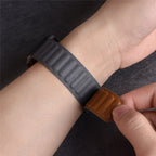 Apple Watch Leather Link Band, Kerrin Magnetic Closure Strap
