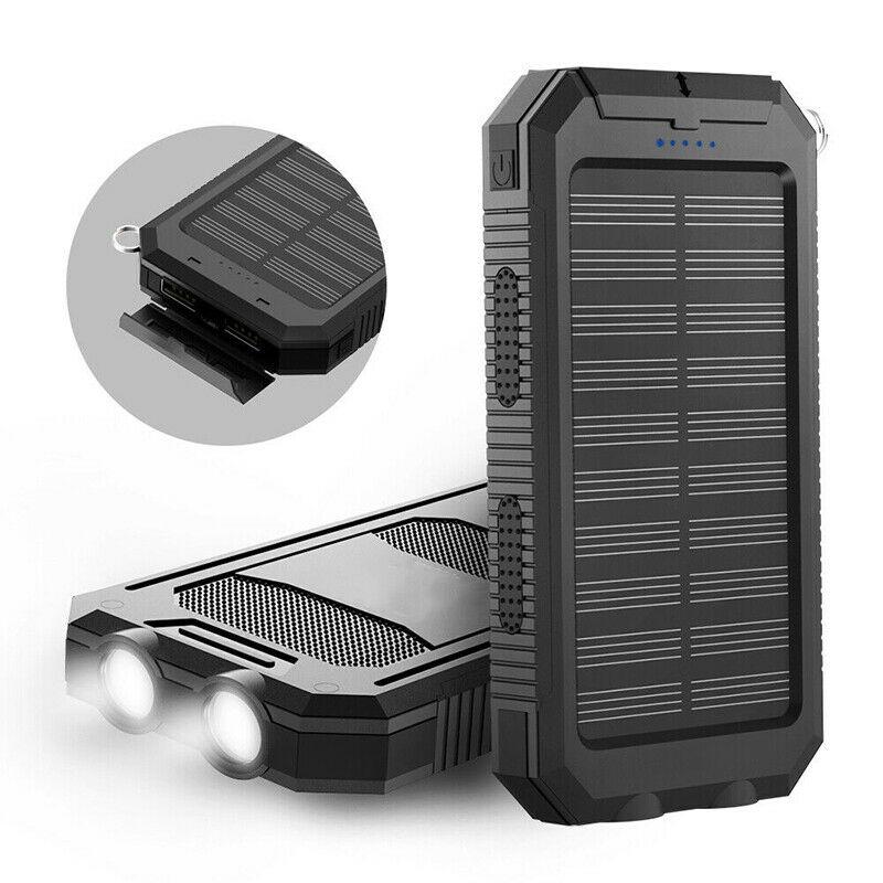 SolaraGuard 50000mAh solární powerbanka s duálním nabíjením přes USB