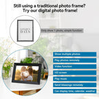 10.1-Inch WiFi Photo Frame With 1080p Touch Display For Families | Fioriscas