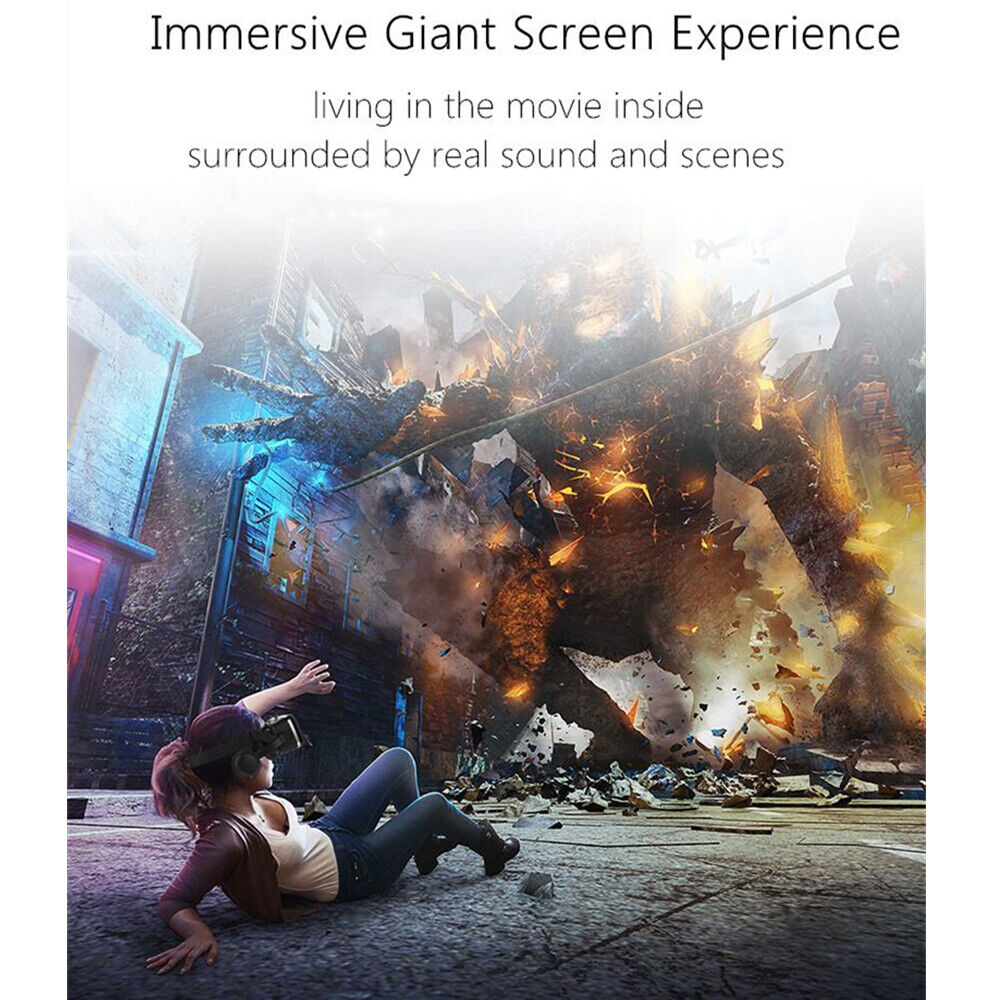 VR-glasögon för smartphone med 360-gradersvy och Bluetooth-fjärrkontroll för gamers | Fioriscas