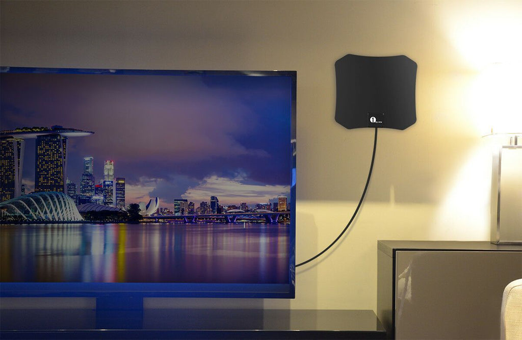 אנטנת HDTV פנימית NovaLeaf Pro, קליטה בעוצמה גבוהה ומוכנה ל־4K