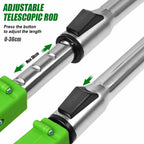 Tagliabordi a batteria, attrezzo VerdaPro da 24 V per bordare il prato, 18.000 giri/min▋