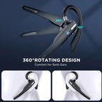 AeroPeak Summit kabelloses Bluetooth-Headset mit Geräuschunterdrückung durch zwei Mikrofone