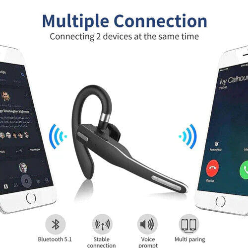 AeroPeak Summit kabelloses Bluetooth-Headset mit Geräuschunterdrückung durch zwei Mikrofone