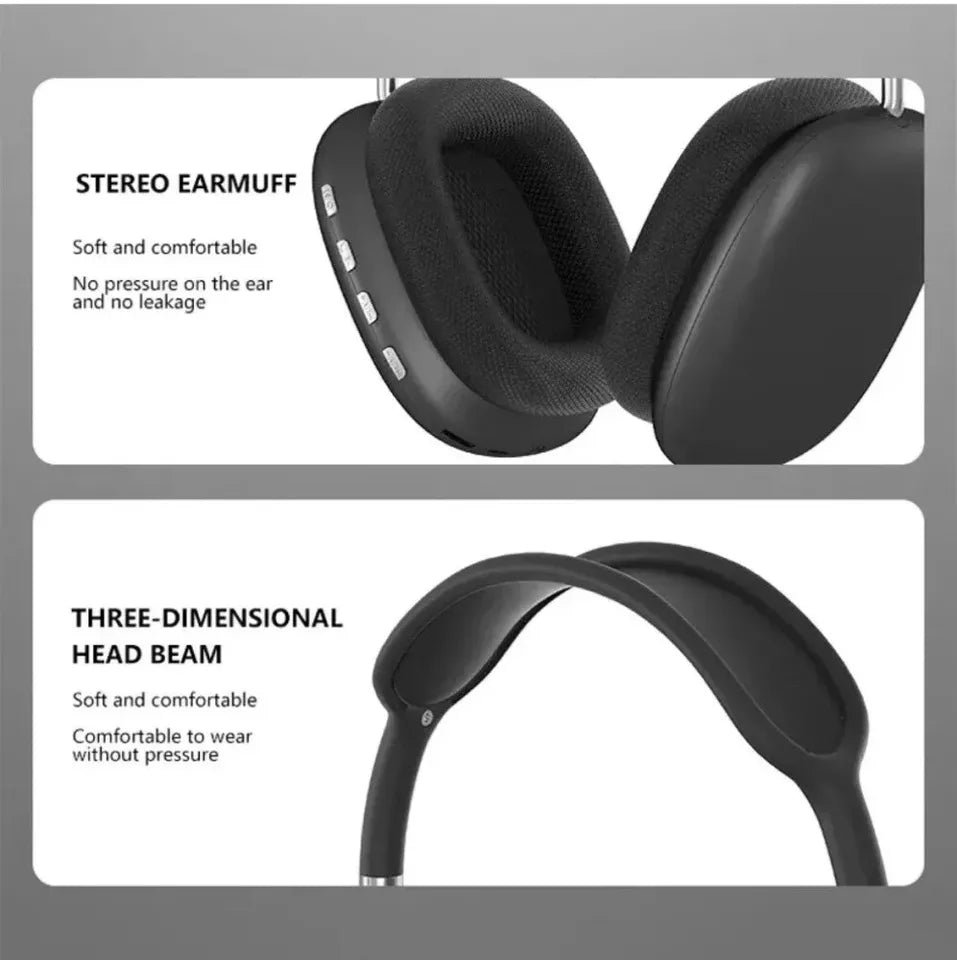 Casque audio sans fil circum-auriculaire Quellix, son HiFi avec réduction active du bruit