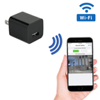 Ukryta kamera w ładowarce USB do ściany Averra 1080P, nagrywanie Wi-Fi aktywowane ruchem