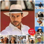 Sombrero Panamá TierraLuz hecho a mano en Ecuador para el estilo de verano | Fioriscas