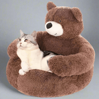 Lit douillet pour chat, sécurisant et confortable - Fioriscas