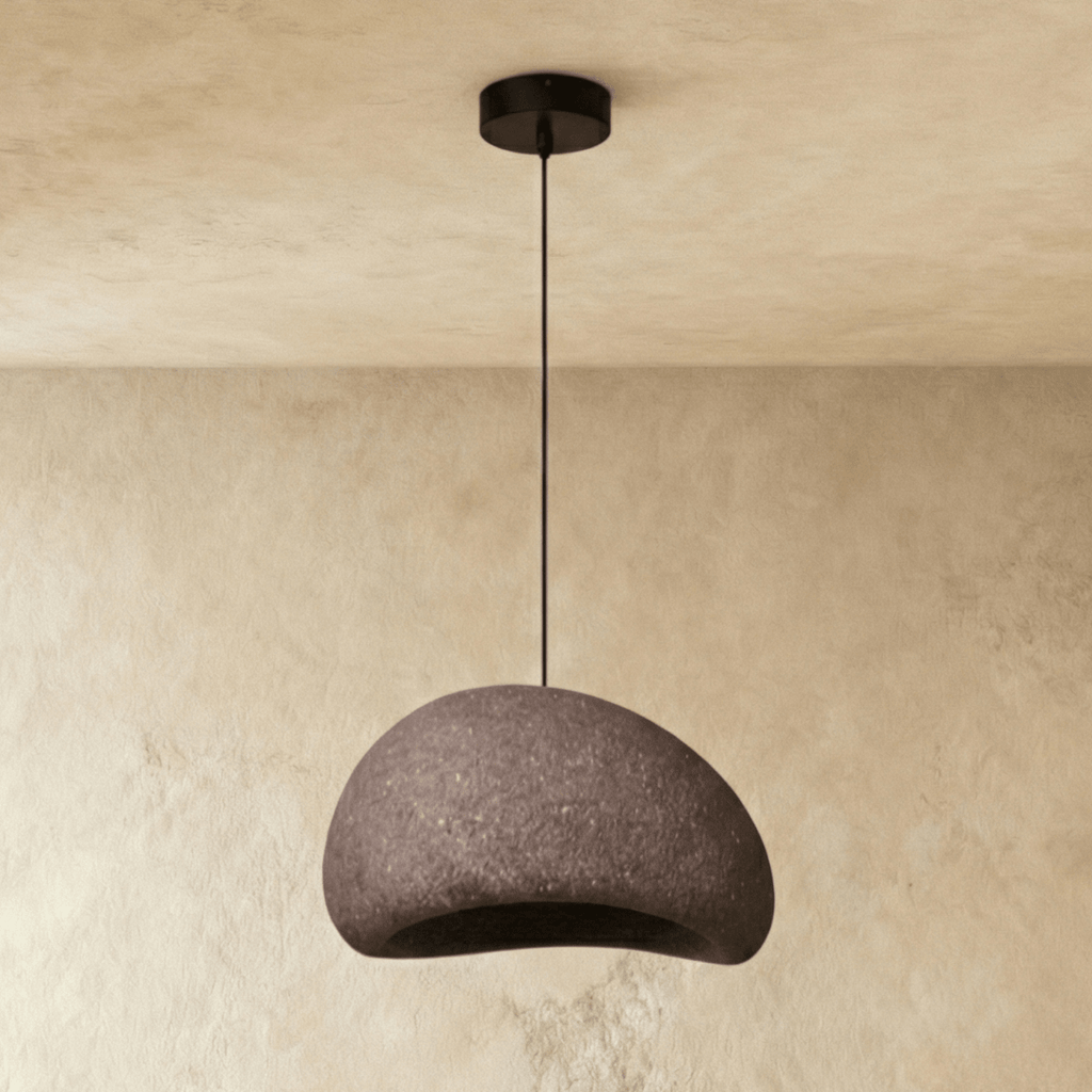 Cloudveil Sand Pendant Light Inspired By Wabi Sabi Minimalism