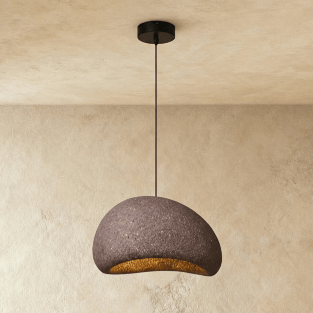 Cloudveil Sand Pendant Light Inspired By Wabi Sabi Minimalism