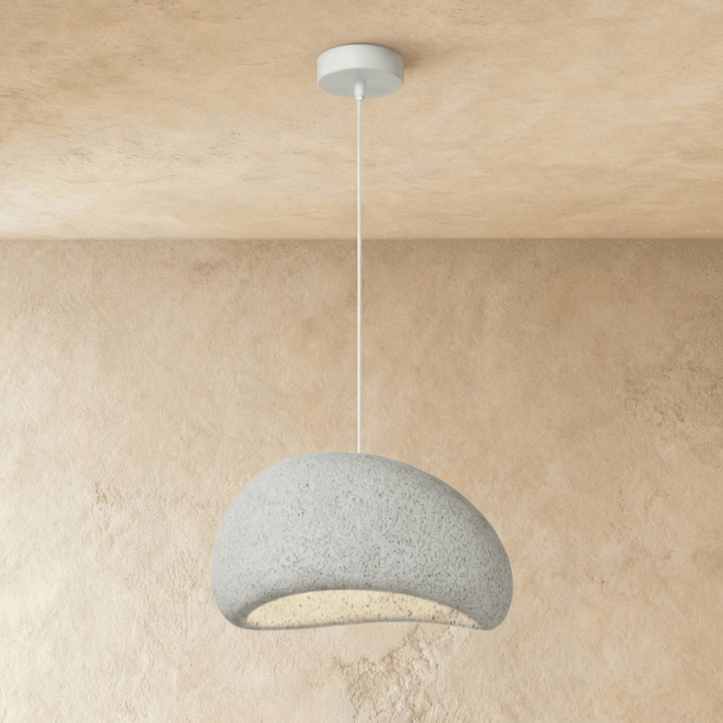 Cloudveil Sand Pendant Light Inspired By Wabi Sabi Minimalism