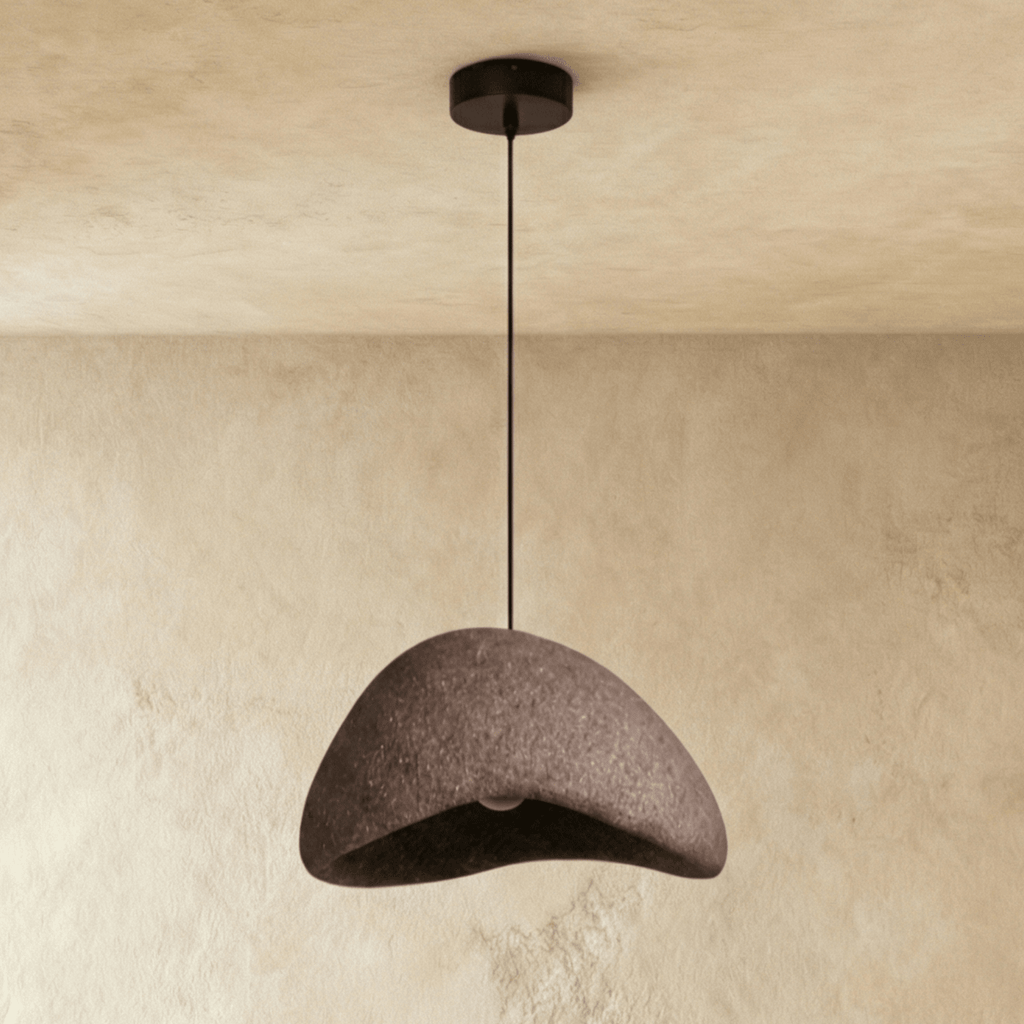 Cloudveil Sand Pendant Light Inspired By Wabi Sabi Minimalism