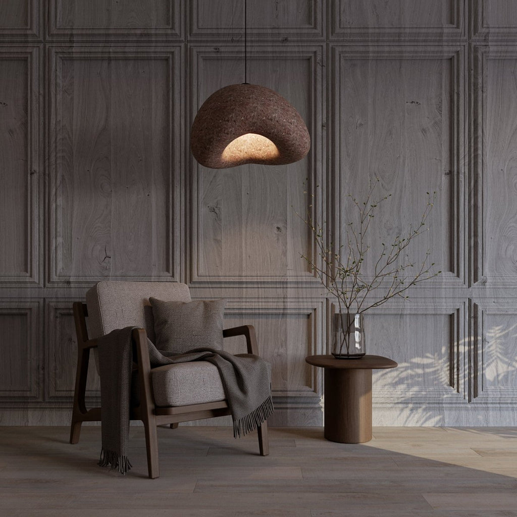 Cloudveil Sand Pendant Light Inspired By Wabi Sabi Minimalism