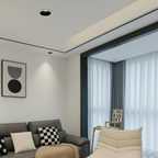 Nastavitelný zapuštěný LED downlight NovaSilis pro moderní stropy