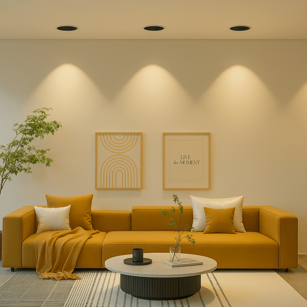 Nastavitelný zapuštěný LED downlight NovaSilis pro moderní stropy