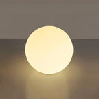 Luz de Jardim Solar LunaGlow em Forma de Esfera Lunar para Ambiente Exterior