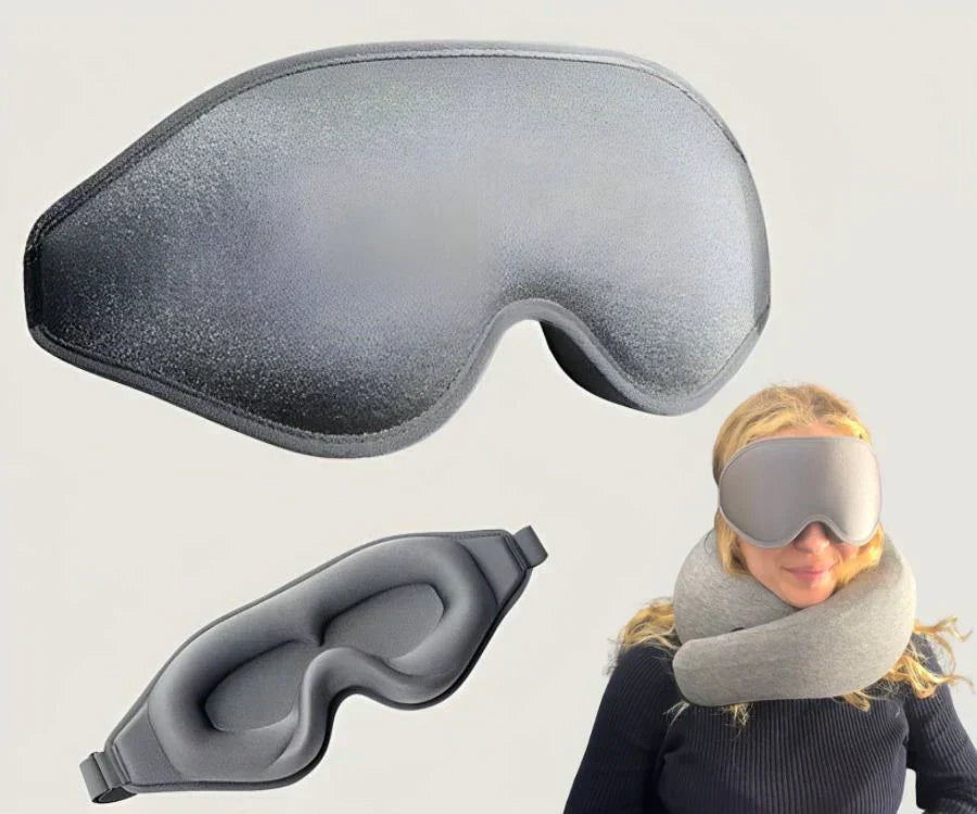 Lunara Deluxe Eye Mask For Nighttime Comfort And Rest