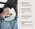 Lunara Deluxe Eye Mask For Nighttime Comfort And Rest