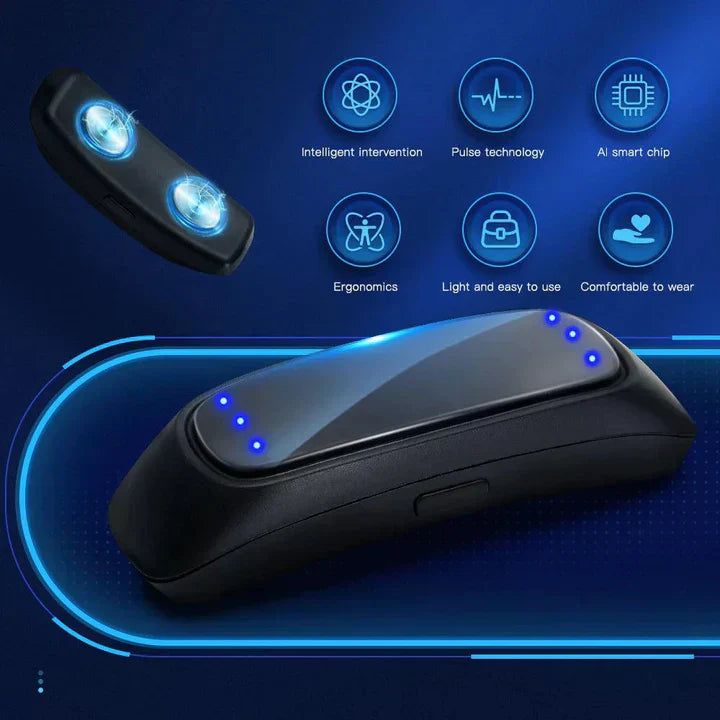 לומהוויספר עזר שינה נגד נחירות, נייד USB לנוחות לשינה שקטה יותר