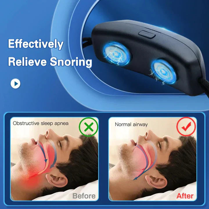 לומהוויספר עזר שינה נגד נחירות, נייד USB לנוחות לשינה שקטה יותר