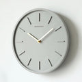 Horloge murale en ciment et métal Fjordline avec pendule décorative