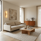 LumaCrest Alabaster Wall Sconce With Modern Metal Frame And Soft Glow