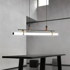 LumaTube Chandelier Pendant Light With Adjustable Height For Kitchens And Bars