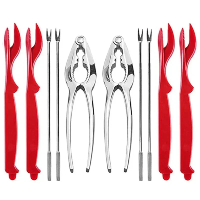 Stainless Steel Kitchen Tools Crackers Picks and Forks Seafood Tools