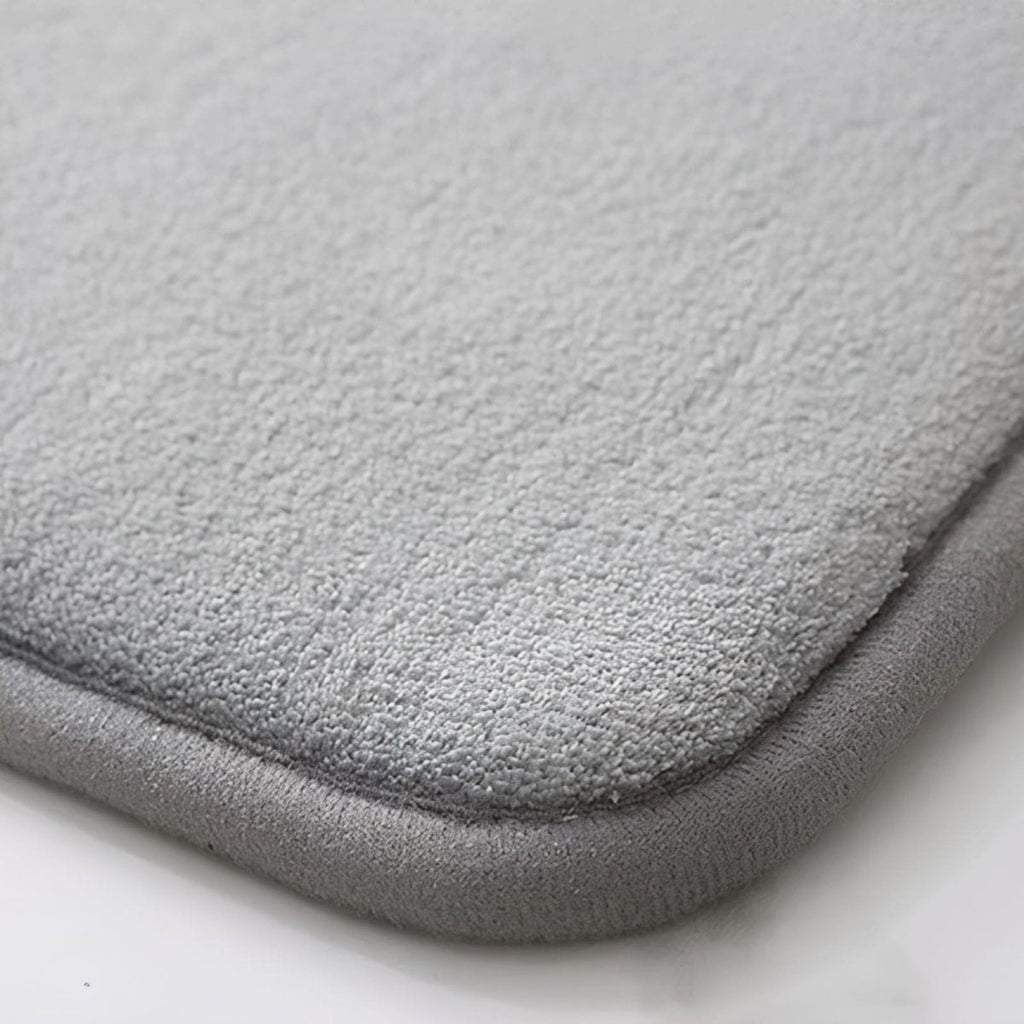 Tappetino da bagno in peluche Nova, tappeto in velluto antiscivolo ad asciugatura rapida