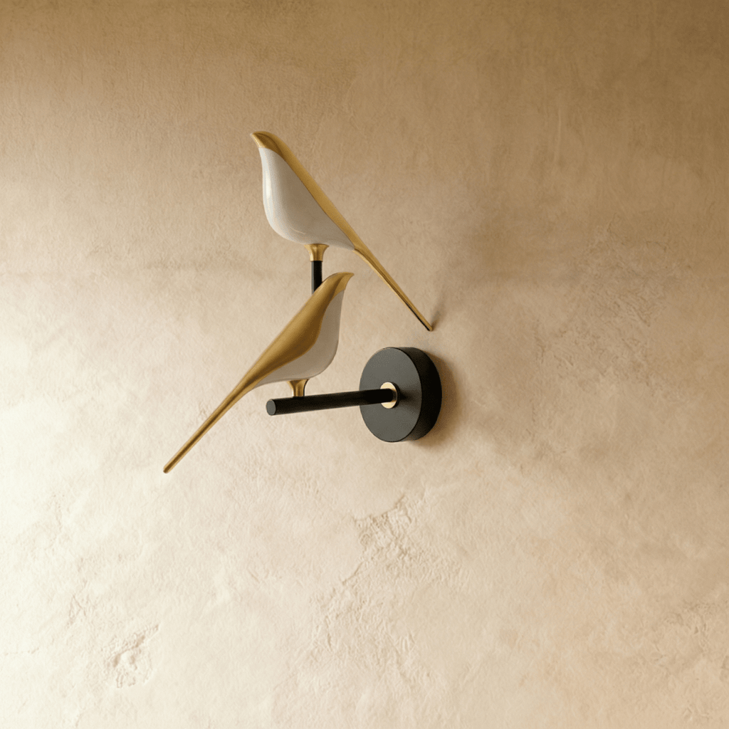 AviaryGlow BirdLight Wall Lamp Delivers Warm Ambient Lighting