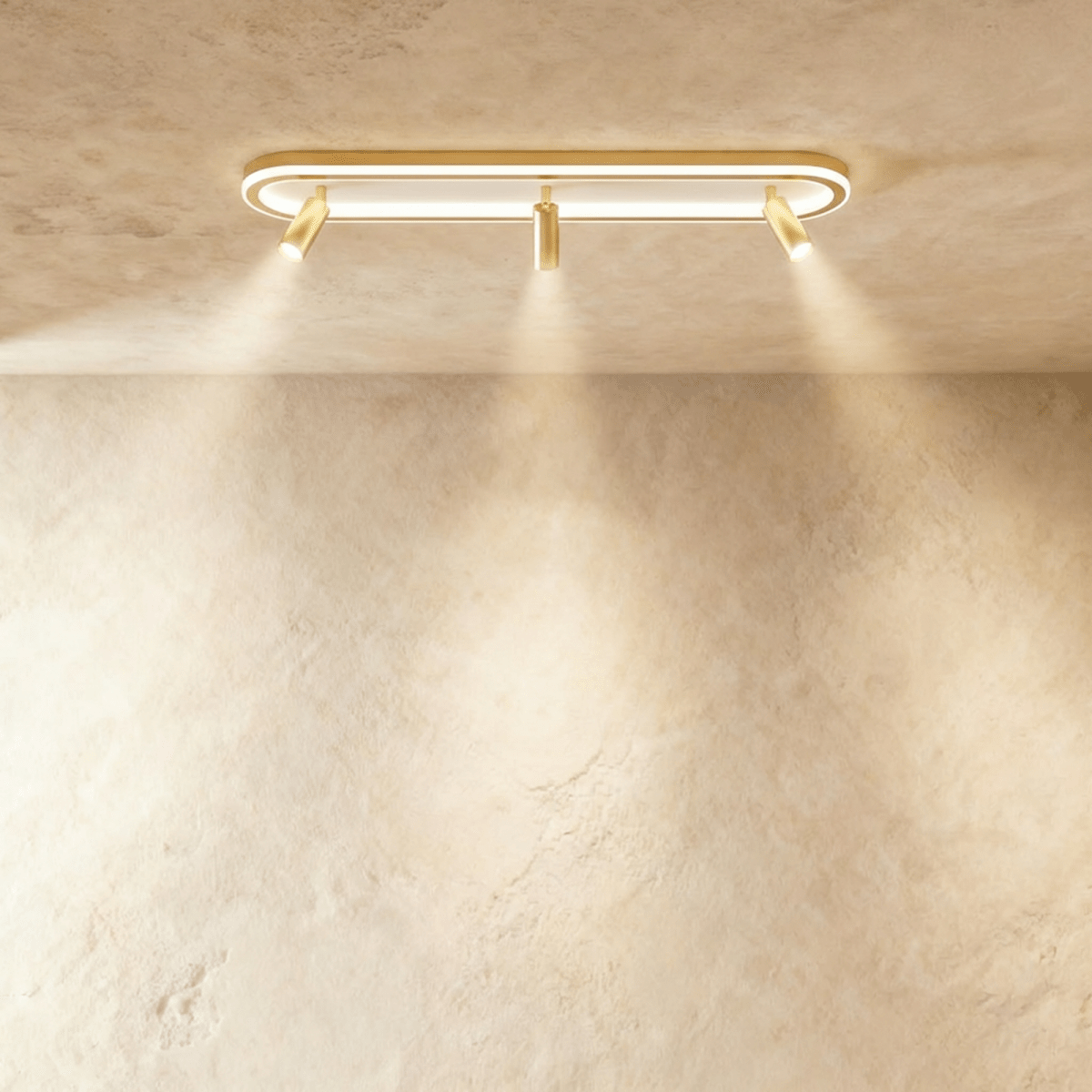 Minimalistické závěsné světlo LumaRect s geometrickým designem pro ambientní osvětlení  