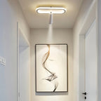 Minimalistické závěsné světlo LumaRect s geometrickým designem pro ambientní osvětlení  