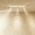 Minimalistické závěsné světlo LumaRect s geometrickým designem pro ambientní osvětlení  