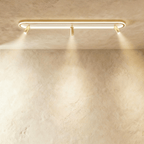Minimalistické závěsné světlo LumaRect s geometrickým designem pro ambientní osvětlení  