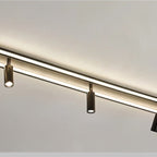 Minimalistické závěsné světlo LumaRect s geometrickým designem pro ambientní osvětlení  