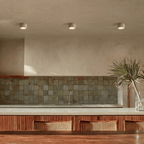 Cylindra zachte gloed plafondlamp voor gangen en slaapkamers