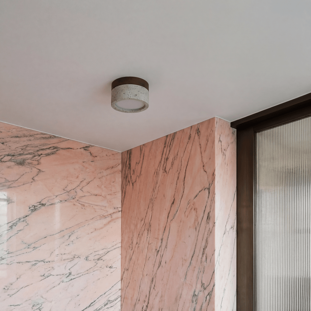 Cylindra zachte gloed plafondlamp voor gangen en slaapkamers