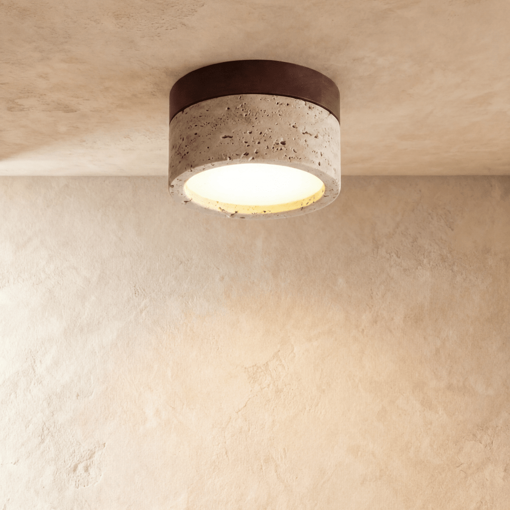 Cylindra zachte gloed plafondlamp voor gangen en slaapkamers