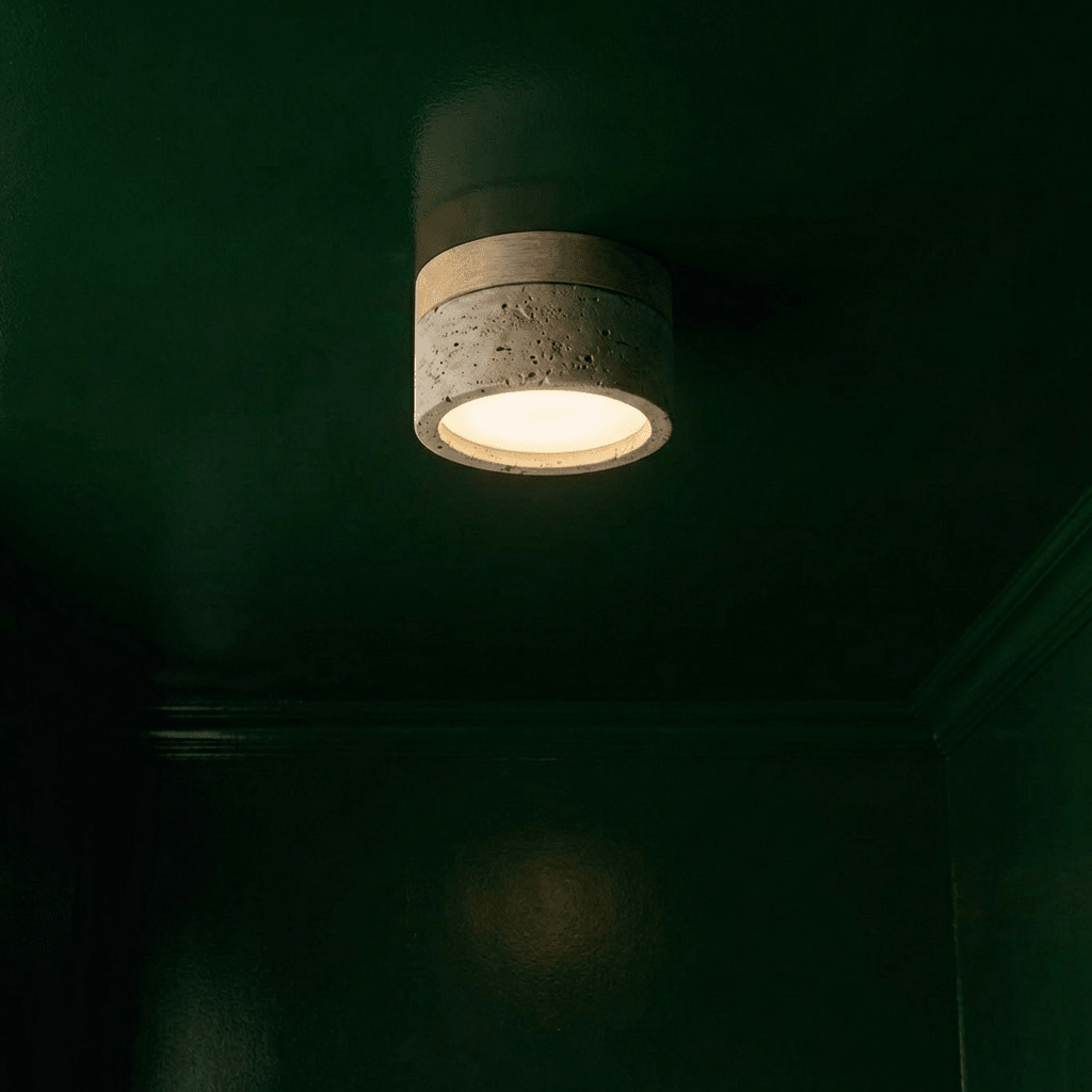 Cylindra zachte gloed plafondlamp voor gangen en slaapkamers