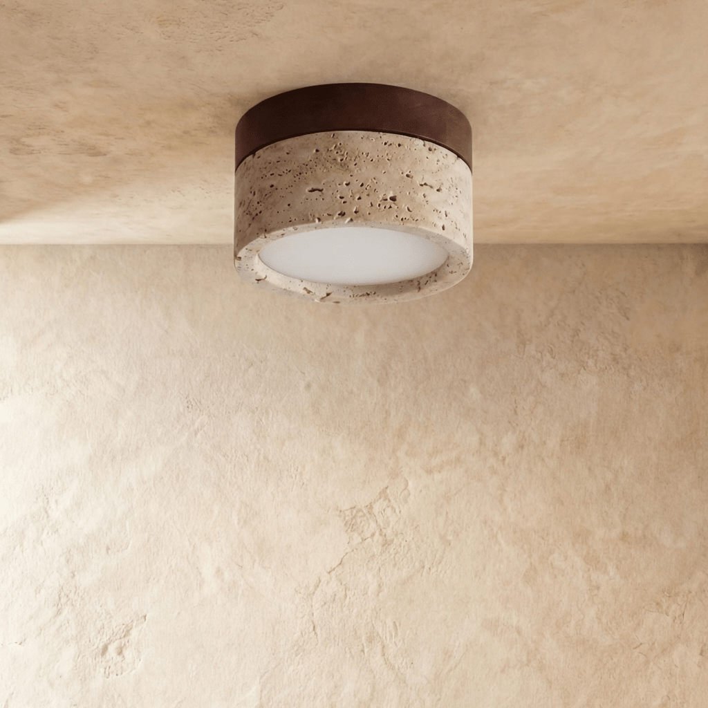 Cylindra zachte gloed plafondlamp voor gangen en slaapkamers