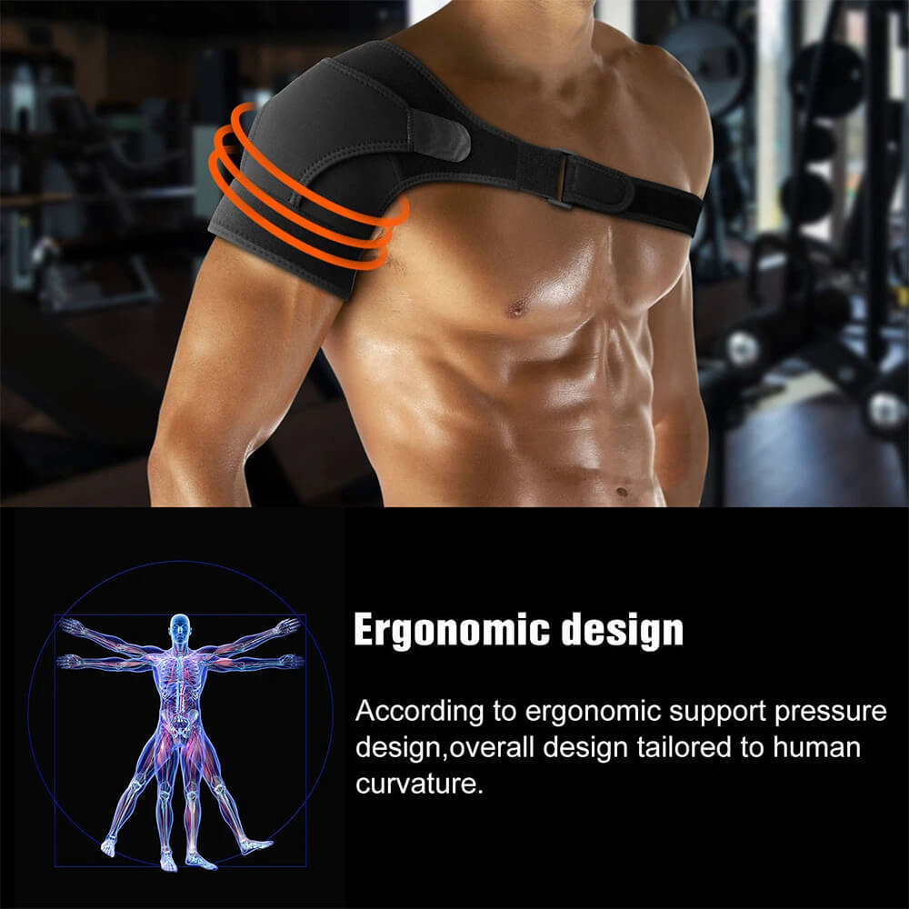 Faja de compresión para hombro FlexGuard para comodidad y soporte todo el día