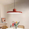 Lunara Pendelleuchte mit Glasscheibe, von Bauhaus inspirierte skandinavische LED-Leuchte